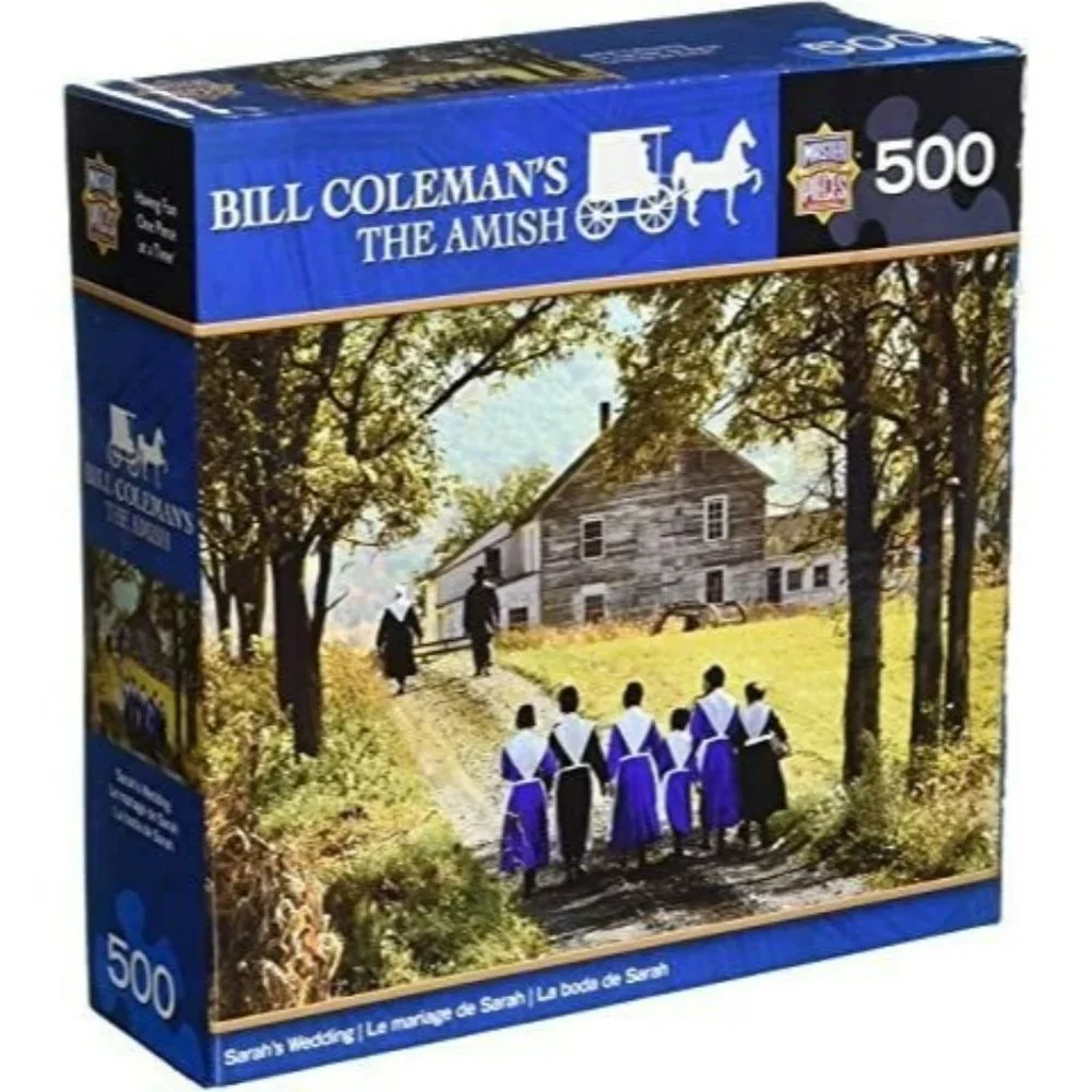 Master Pieces 500 Piece Puzzle Amish‎